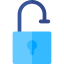 Open lock icon 64x64