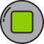 Stop button icon 64x64