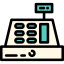 Кассовый аппарат иконка 64x64