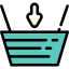 Shopping basket Symbol 64x64