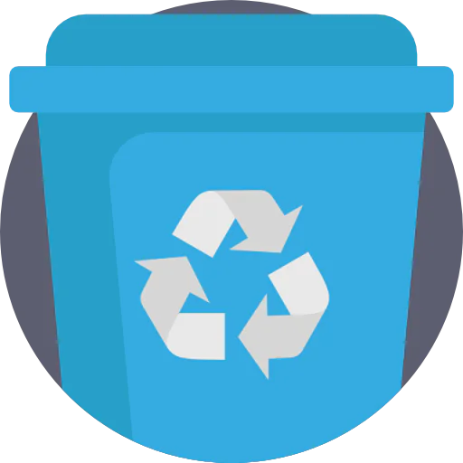Trash bin Symbol