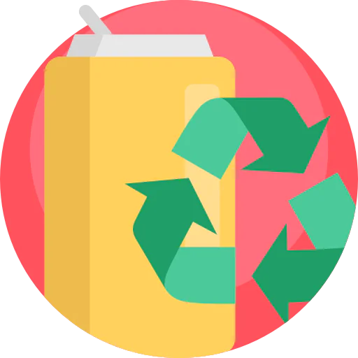 Recycle can icon