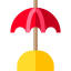 Sun umbrella Symbol 64x64