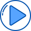 Play button icon 64x64