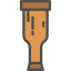 Wooden leg icon 64x64
