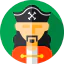 Pirate icône 64x64