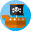 Pirate ship icon 64x64