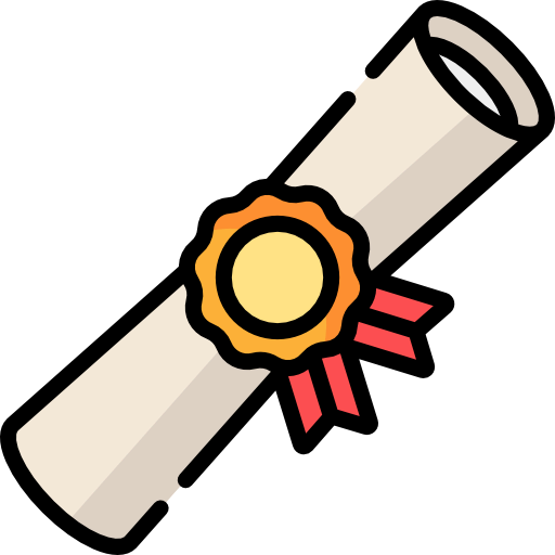 Certificate ícono