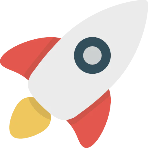 Rocket ship icon