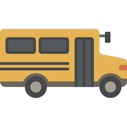 School bus icône