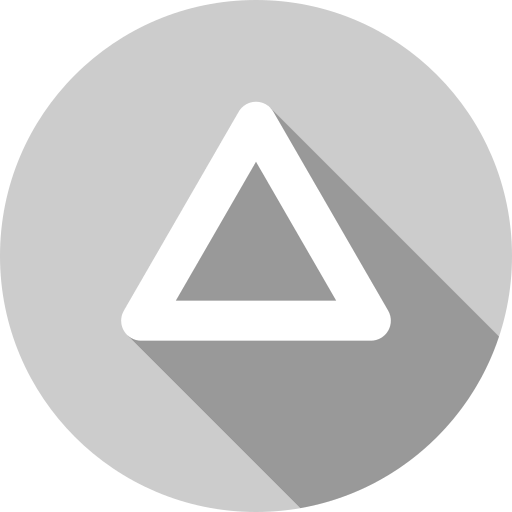 Triangle button іконка