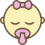 Baby girl icon 64x64