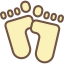 Footprint icon 64x64