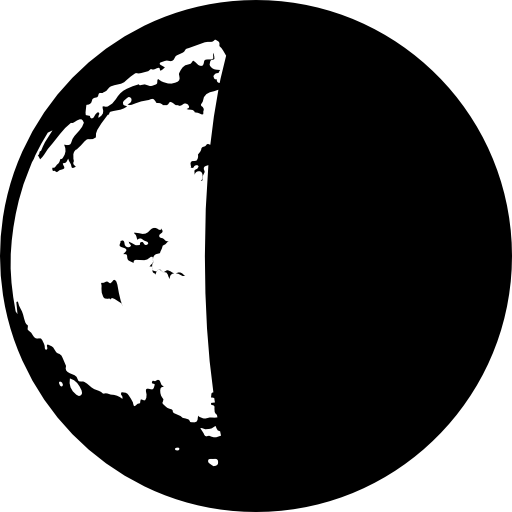 Moon phase symbol Ikona