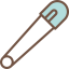 Safety pin icon 64x64