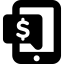 Notification with dollar sign アイコン 64x64