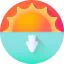 Sunset icon 64x64