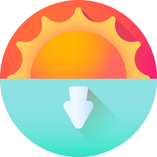 Sunset icon