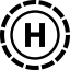 Heliport Symbol 64x64