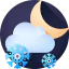 Snowing icon 64x64