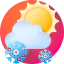 Snowing icon 64x64