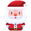 Santa claus icon 64x64