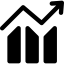 Increasing Chart biểu tượng 64x64