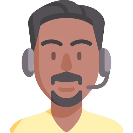 Call center agent icon