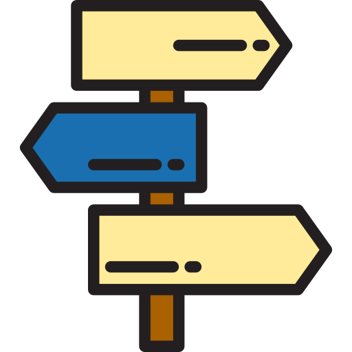 Signpost icon