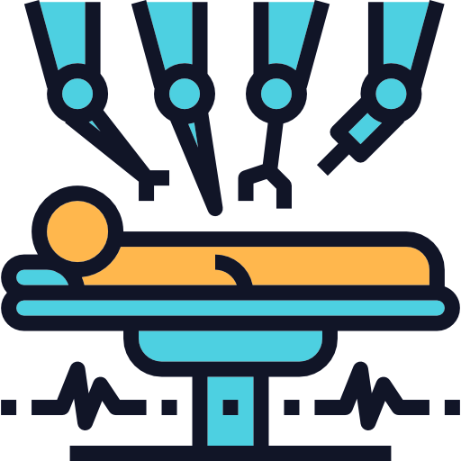 Industrial robot icon