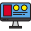 Web design ícone 64x64