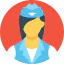 Flight attendant 图标 64x64