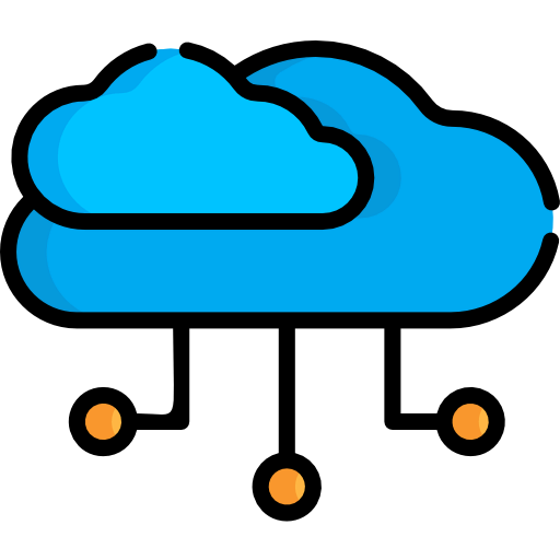 Cloud computing ícono