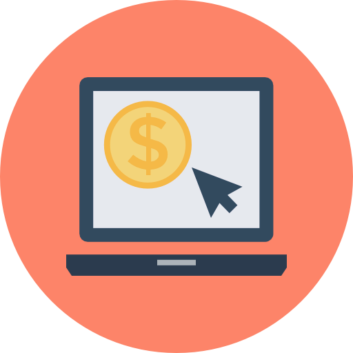 Pay per click 图标