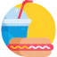 Hot dog ícono 64x64