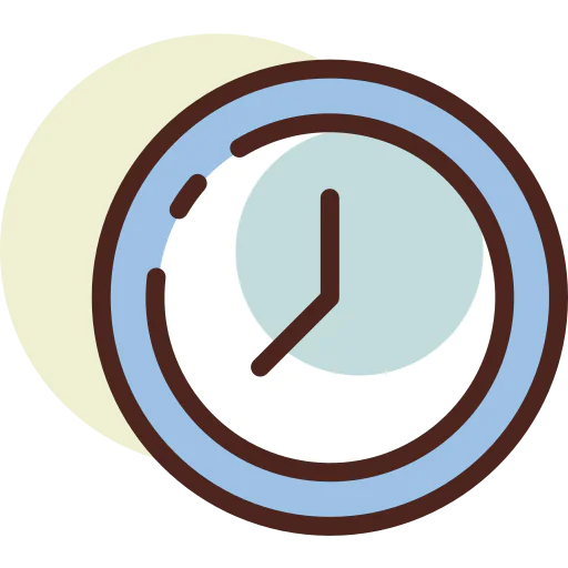 Wall clock icon