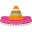 Mexican hat icon 64x64