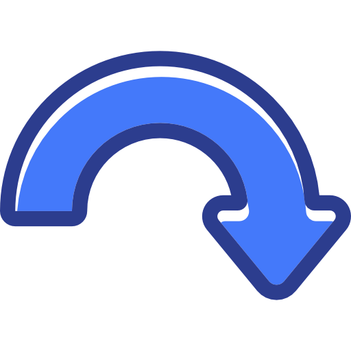 Curve arrow Symbol