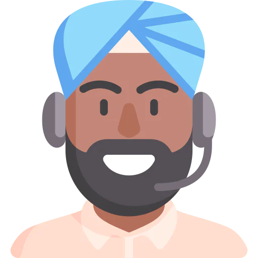 Call center agent icon