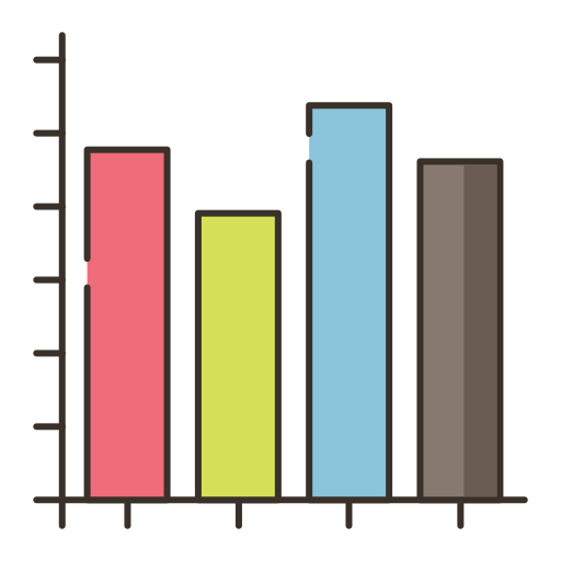 Bar chart ícono