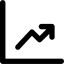 Line chart icône 64x64