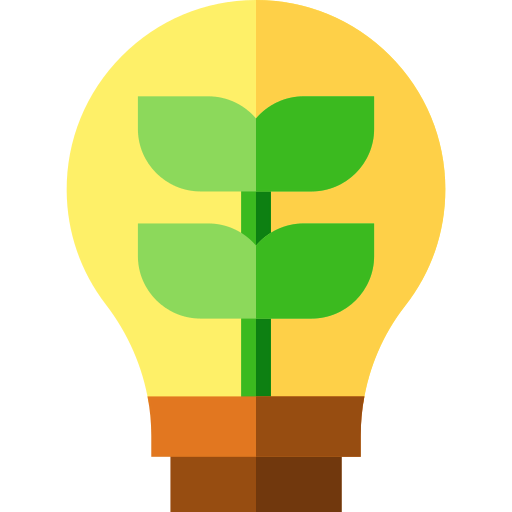 Clean energy icon