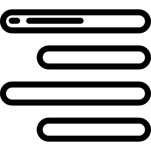 Right alignment Symbol