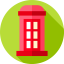 Telephone booth icon 64x64