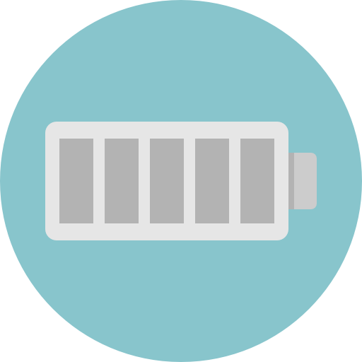 Empty battery icon