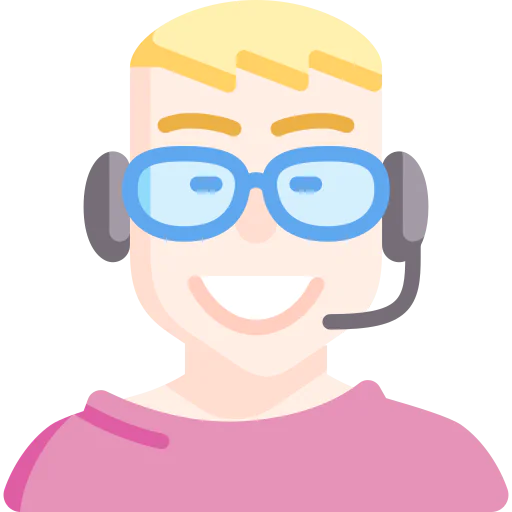 Call center agent icon