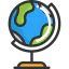 Земной шар иконка 64x64