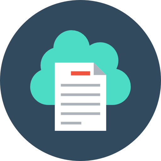 Cloud computing Ikona