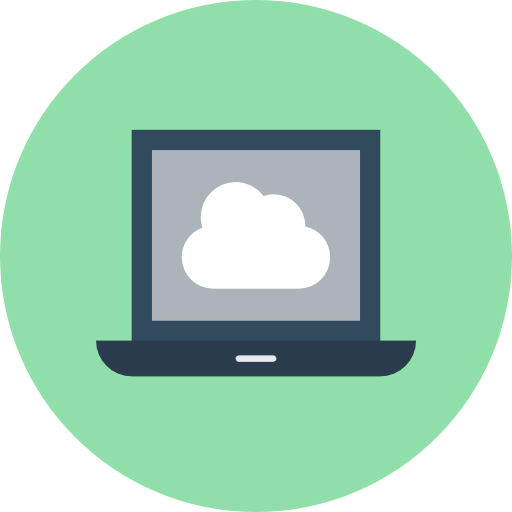 Cloud computing Ikona