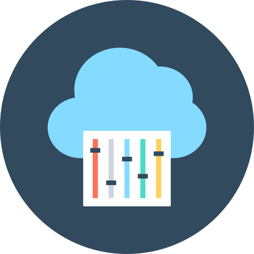 Cloud computing icône